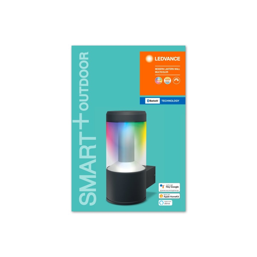 Ledvance -LED RGBW Dimbar Väggbelysning SMART+ MODERN LED/12W/230V IP44 BT
