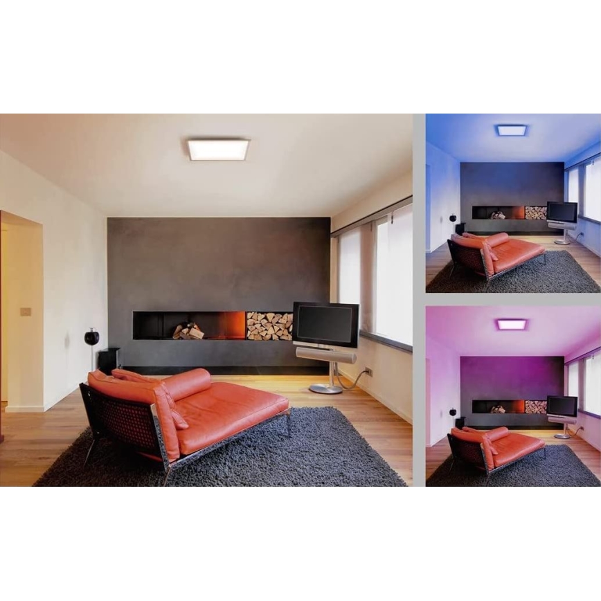 Ledvance - LED RGBW ljusreglerad fastsatt panel  SMART+ PLANON LED/40W/230V Wi-Fi + fjärrkontroll
