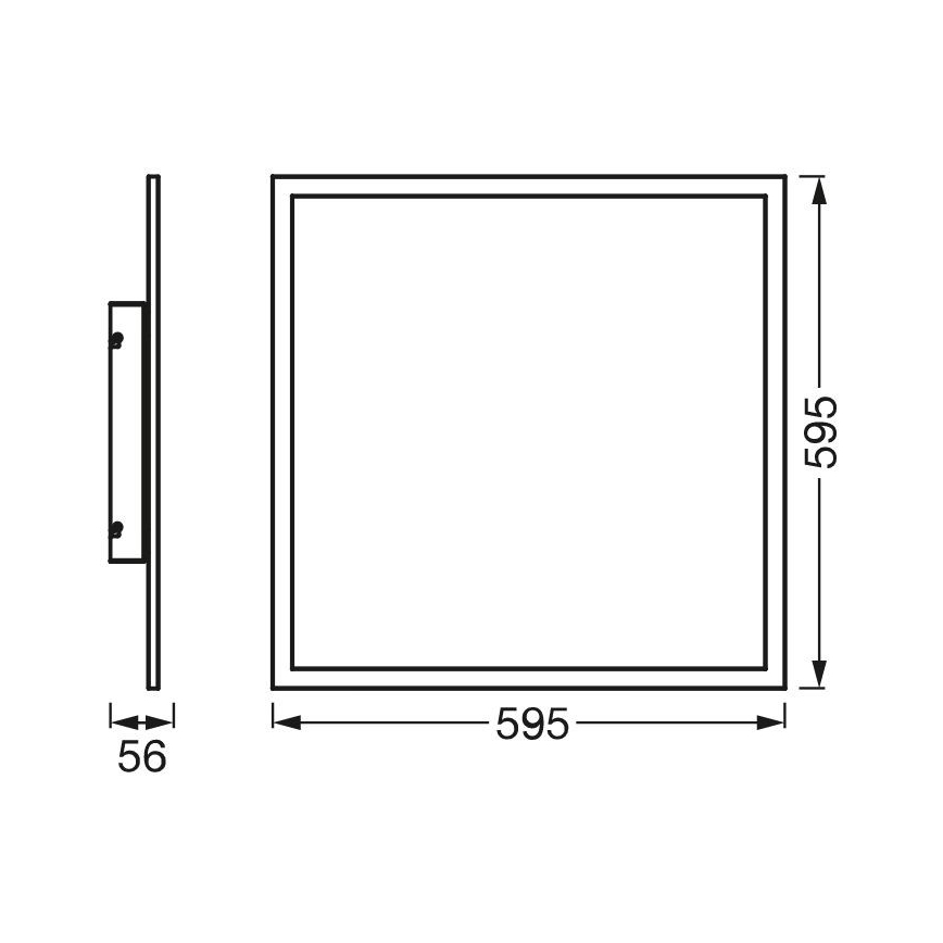 Ledvance - LED RGBW ljusreglerad fastsatt panel  SMART+ PLANON LED/40W/230V Wi-Fi + fjärrkontroll