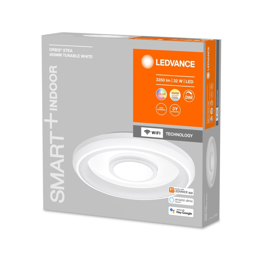 Ledvance - LED RGBW ljusreglerad taklampa  SMART+ ORBIS LED/32W/230V 2700-6500K Wi-Fi