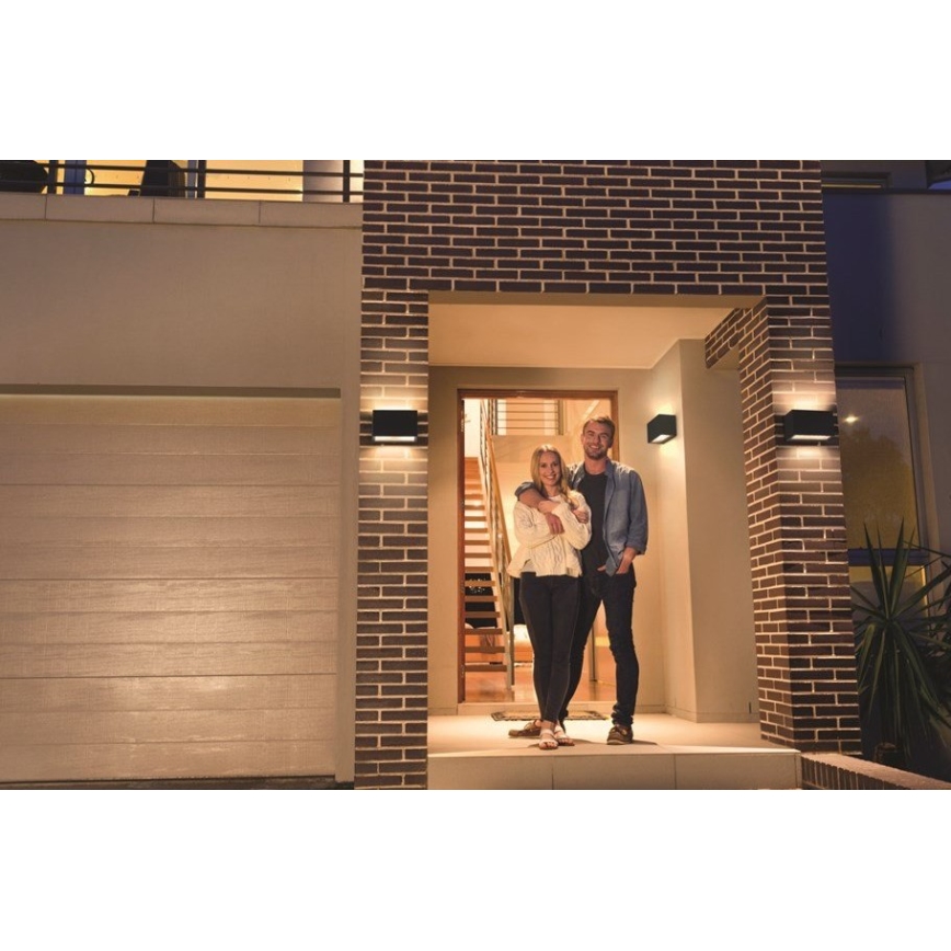 Ledvance - LED RGBW ljusreglerad utomhus vägglampa  SMART+ BRICK LED/14W/230V Wi-Fi IP44