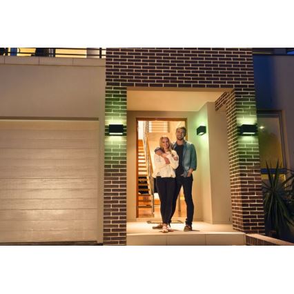 Ledvance - LED RGBW ljusreglerad utomhus vägglampa  SMART+ BRICK LED/14W/230V Wi-Fi IP44
