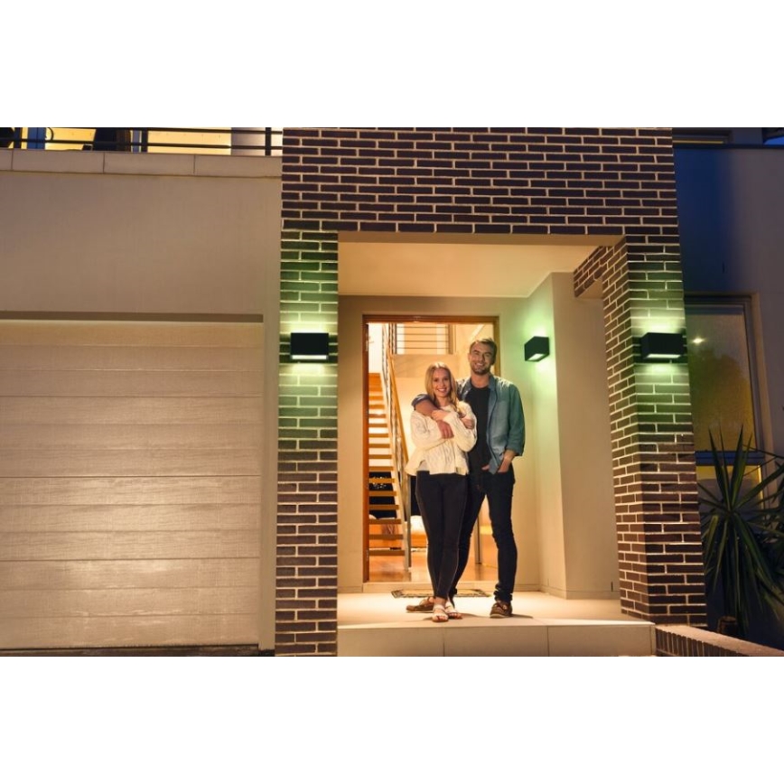 Ledvance - LED RGBW ljusreglerad utomhus vägglampa  SMART+ BRICK LED/14W/230V Wi-Fi IP44