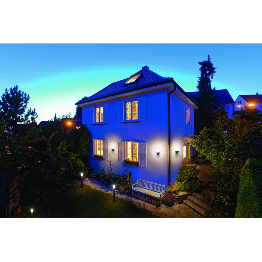 Ledvance - LED RGBW ljusreglerad utomhus vägglampa  SMART+ PIPE LED/10W/230V Wi-Fi IP44