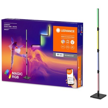 Ledvance - LED RGBW Ljusreglerad golvlampa 2i1 SMART+ MAGIC LED/24W/230V Wi-Fi