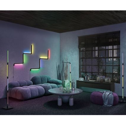 Ledvance - LED RGBW Ljusreglerad golvlampa 2i1 SMART+ MAGIC LED/24W/230V Wi-Fi