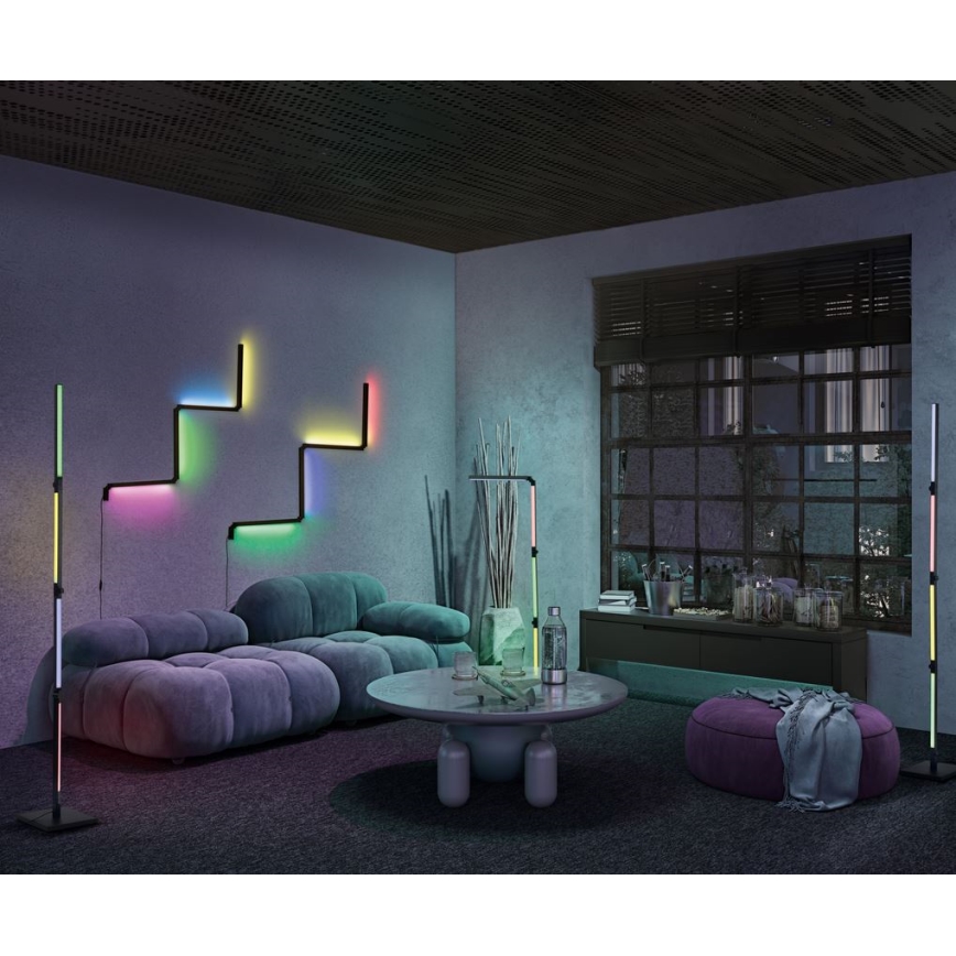 Ledvance - LED RGBW Ljusreglerad golvlampa 2i1 SMART+ MAGIC LED/24W/230V Wi-Fi