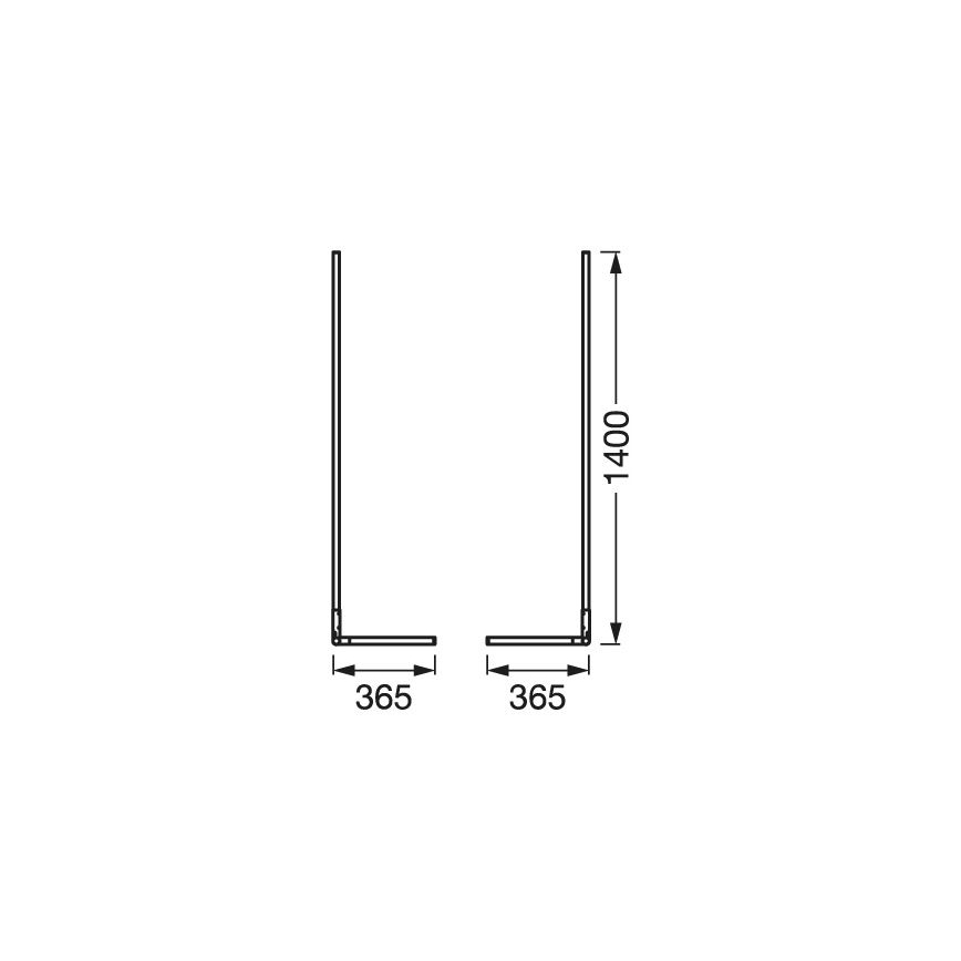 Ledvance - LED RGBW Ljusreglerad golvlampa SMART+ FLOOR LED/14W/230V 2700-6500K Wi-Fi + fjärrkontroll