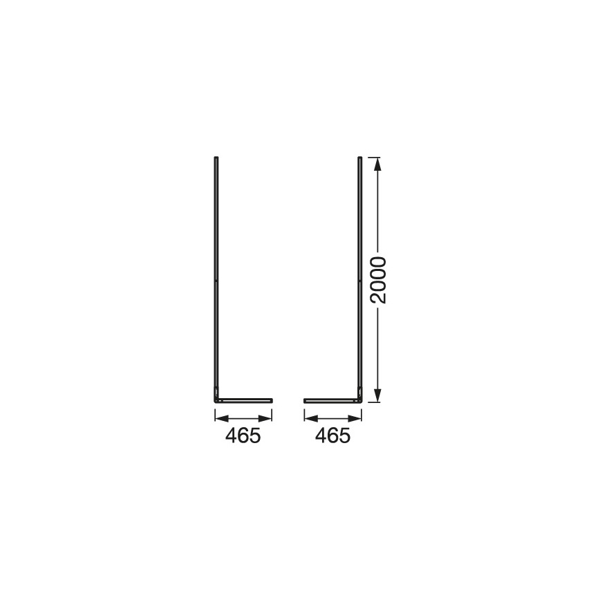 Ledvance - LED RGBW Ljusreglerad golvlampa SMART+ FLOOR LED/20W/230V 2700-6500K Wi-Fi vit + fjärrkontroll