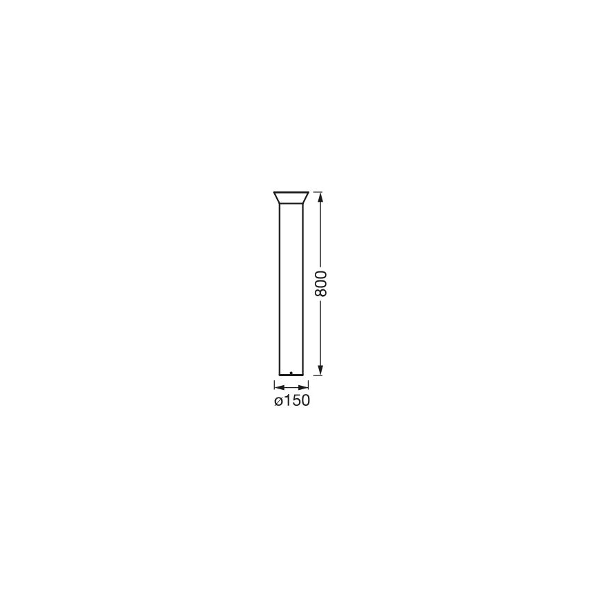 Ledvance - LED RGBW Ljusreglerad outdoor lamp SMART+ ECLIPSE LED/10W/230V IP44 Wi-Fi