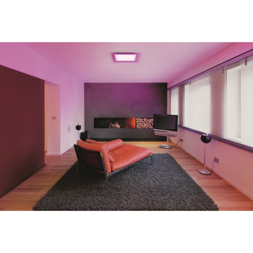 Ledvance - LED RGBW Ljusreglerad panel SMART+ PLANON LED/28W/230V 3000-6500K Wi-Fi + fjärrkontroll