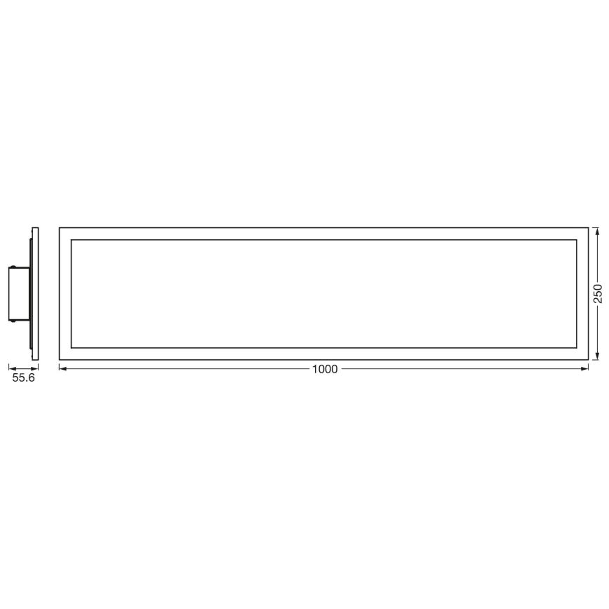 Ledvance - LED RGBW Ljusreglerad panel SMART+ PLANON LED/30W/230V 3000-6500K Wi-Fi + fjärrkontroll
