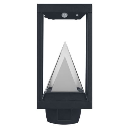 Ledvance - LED RGBW Dimbar solcellsvägglampa med sensor SMART+ ALPS LED/6W/3,7V 3000K IP44
