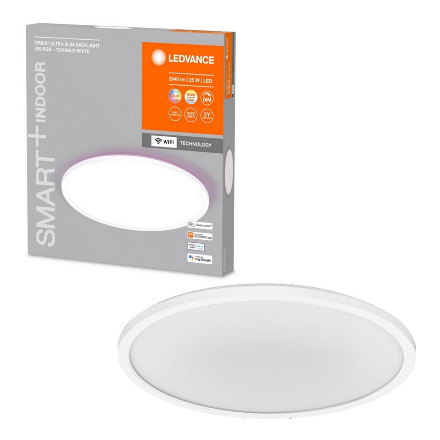 Ledvance - LED RGBW Ljusreglerad taklampa SMART+ ORBIS LED/25W/230V 2700-6500K Wi-Fi