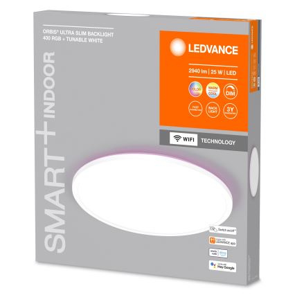 Ledvance - LED RGBW Ljusreglerad taklampa SMART+ ORBIS LED/25W/230V 2700-6500K Wi-Fi