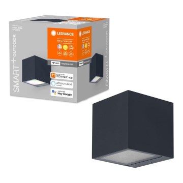 Ledvance - LED RGBW ljusreglerad utomhus vägglampa  SMART+ BRICK LED/14W/230V Wi-Fi IP44