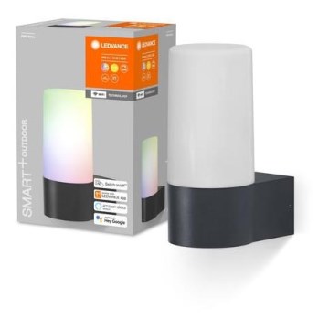 Ledvance - LED RGBW ljusreglerad utomhus vägglampa  SMART+ PIPE LED/10W/230V Wi-Fi IP44