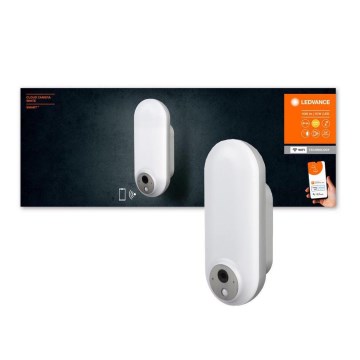 Ledvance - LED RGBW Ljusreglerad vägglampa med sensor för utomhusbruk och kamera SMART+ LED/15W/230V Wi-Fi IP44