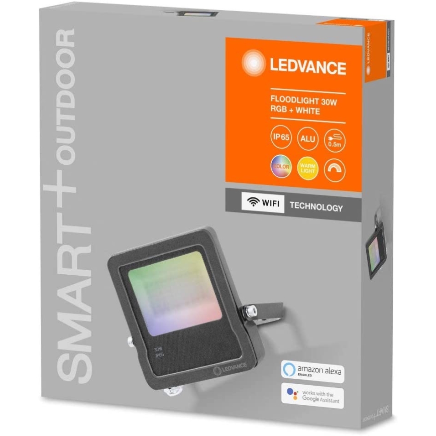 Ledvance - LED RGBW Strålkastare SMART+ FLOOD LED/30W/230V IP65 Wi-Fi