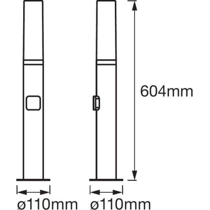 Ledvance - LED RGBW Utomhuslampa SMART+ FLARE LED/7,5W/230V IP44 Wi-Fi