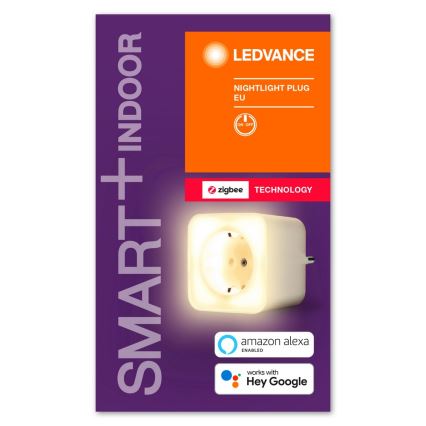 Ledvance - LED Smart uttag med belysning SMART+ PLUG 3680W
