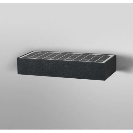 Ledvance - LED solcell väggbelysning med sensor ENDURA SOLAR LED/6W/4,2V IP65