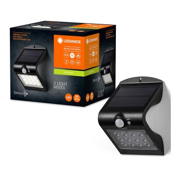 Ledvance - LED solcell väggbelysning med sensor FJÄRIL LED/1,5W/3,7V IP65