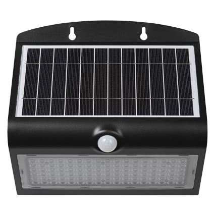 Ledvance - LED solcell väggbelysning med sensor FJÄRIL LED/8W/3,7V IP65