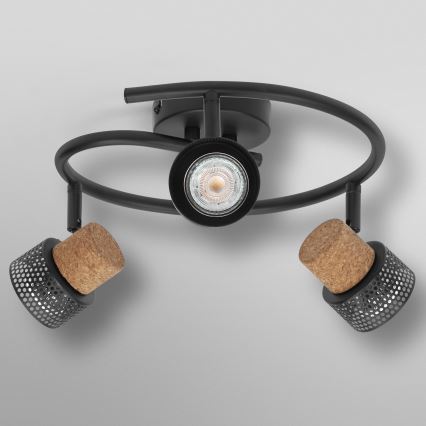 Ledvance - LED spotlight DECOR CORK 3xGU10/3,4W/230V