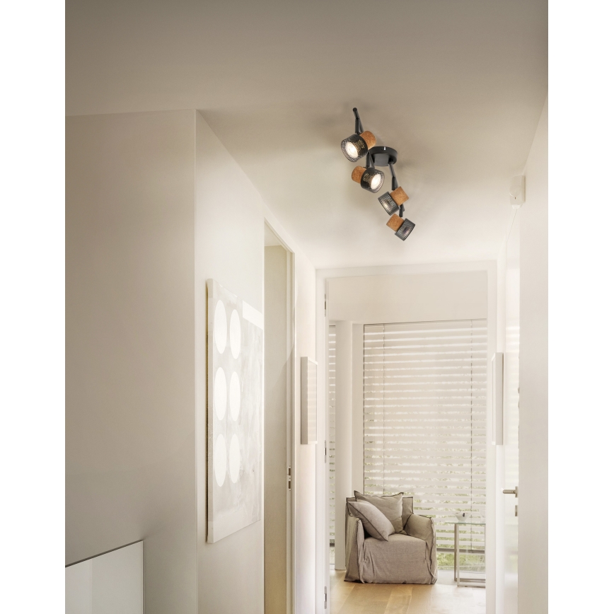 Ledvance - LED spotlight DECOR CORK 4xGU10/3,4W/230V