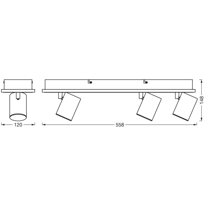 Ledvance - LED spotlight DECOR MARS LED/41W/230V