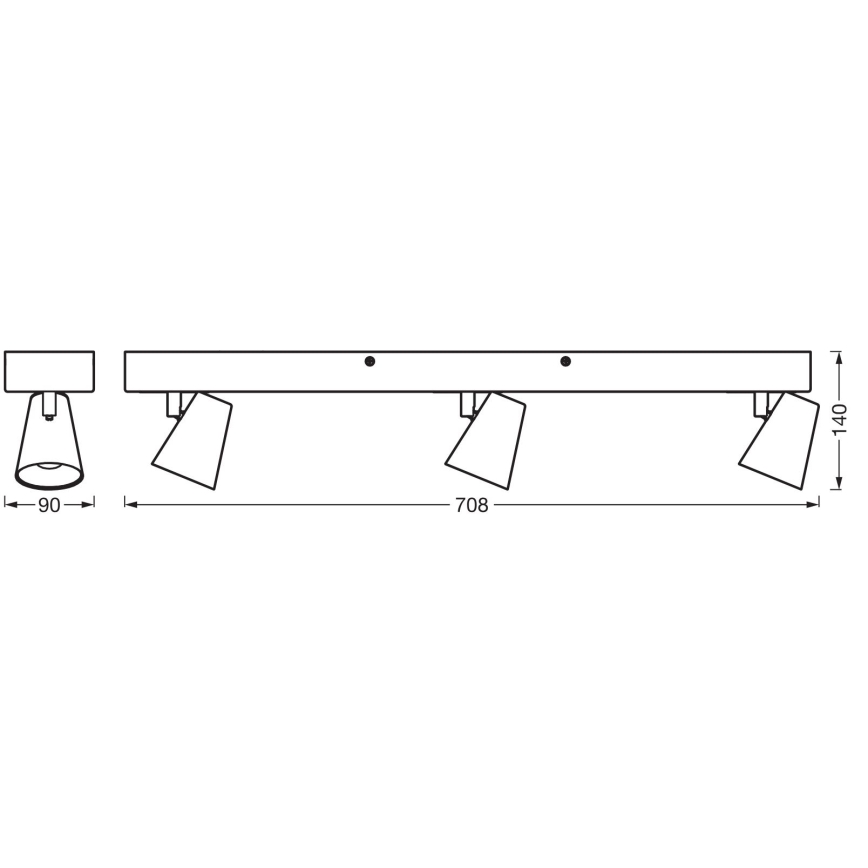 Ledvance - LED spotlight DECOR NEPTUNE LED/26W/230V