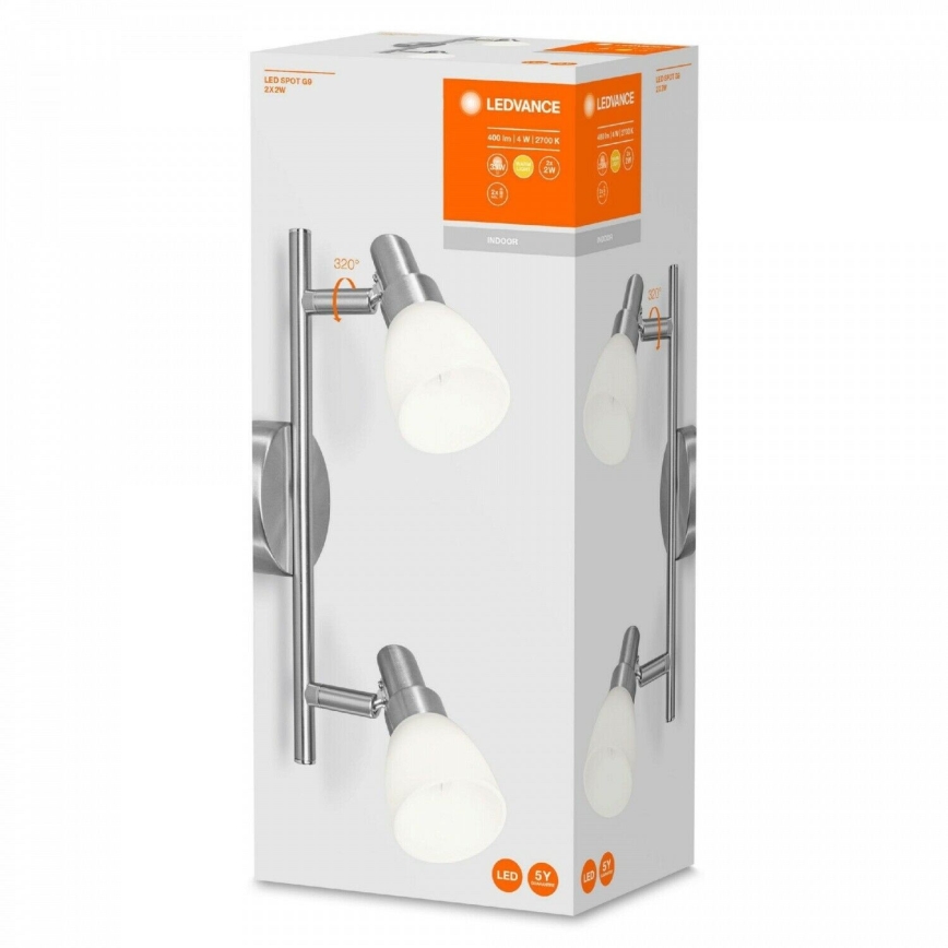 Ledvance - LED Spotlight SPOT 2xG9/2W/230V