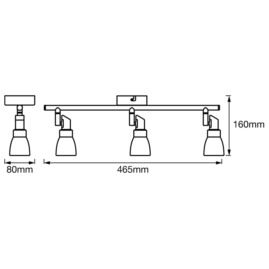 Ledvance - LED Spotlight SPOT 3xG9/2W/230V