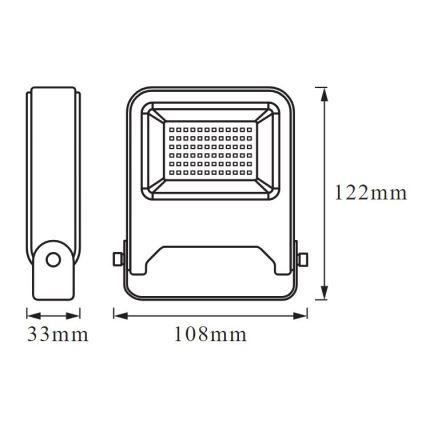 Ledvance - LED Strålkastare ENDURA LED/10W/230V IP65