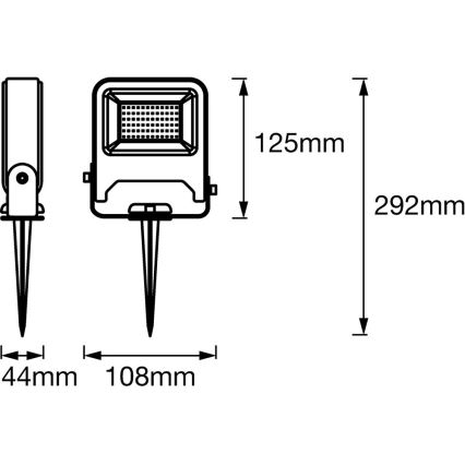 Ledvance - LED Strålkastare ENDURA LED/10W/230V IP65