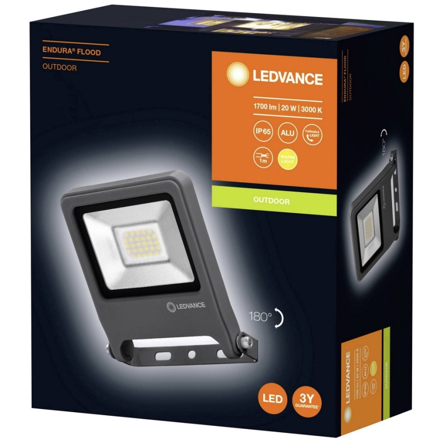 Ledvance - LED Strålkastare ENDURA LED/20W/230V IP65