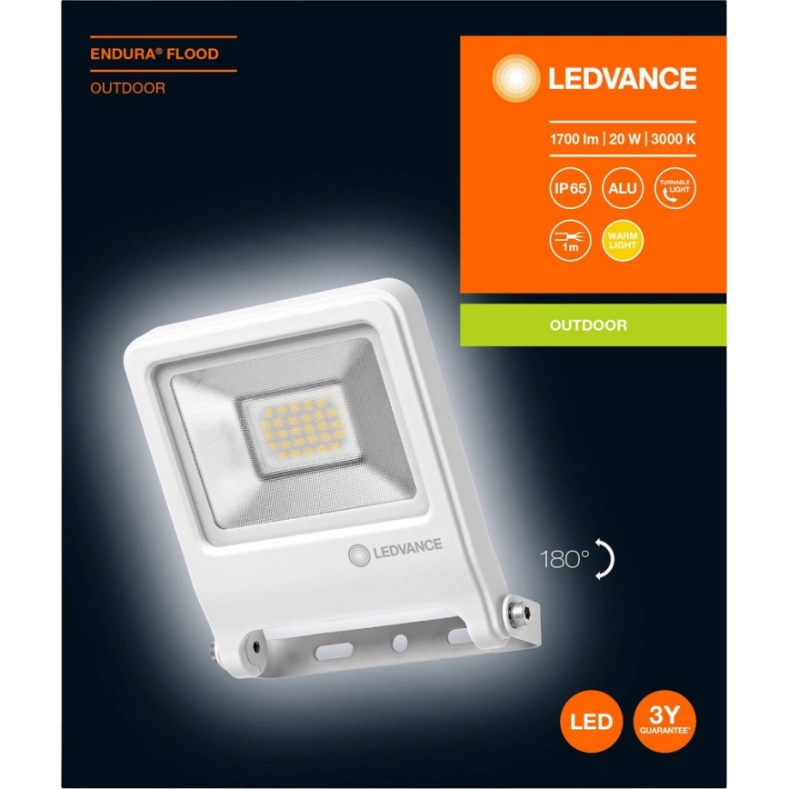 Ledvance - LED Strålkastare ENDURA LED/20W/230V IP65