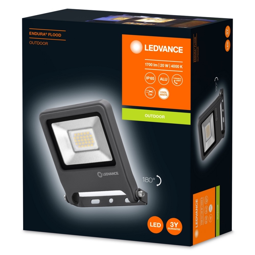 Ledvance - LED Strålkastare ENDURA LED/20W/230V IP65