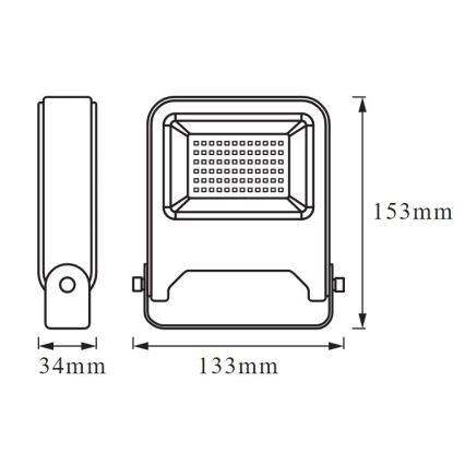 Ledvance - LED Strålkastare ENDURA LED/20W/230V IP65