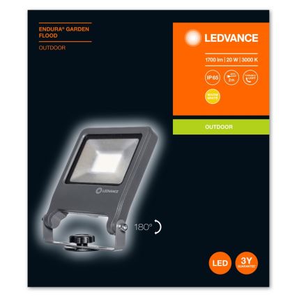 Ledvance - LED Strålkastare ENDURA LED/20W/230V IP65