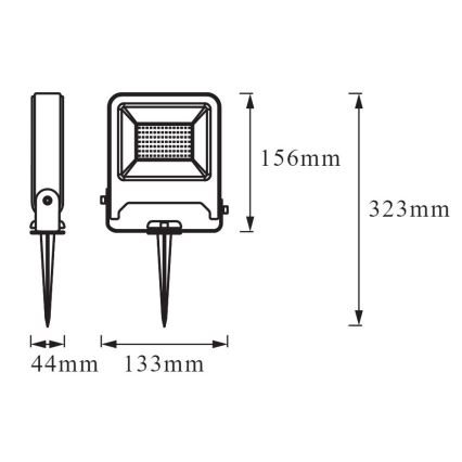 Ledvance - LED Strålkastare ENDURA LED/20W/230V IP65