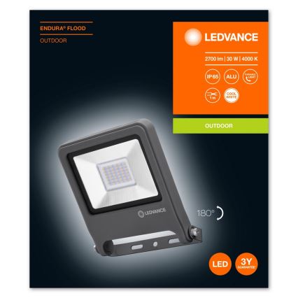 Ledvance - LED Strålkastare ENDURA LED/30W/230V IP65