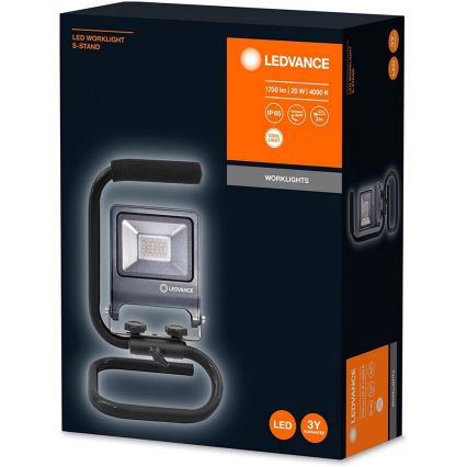 Ledvance - LED Strålkastare med en hållare S-STAND LED/50W/230V IP65