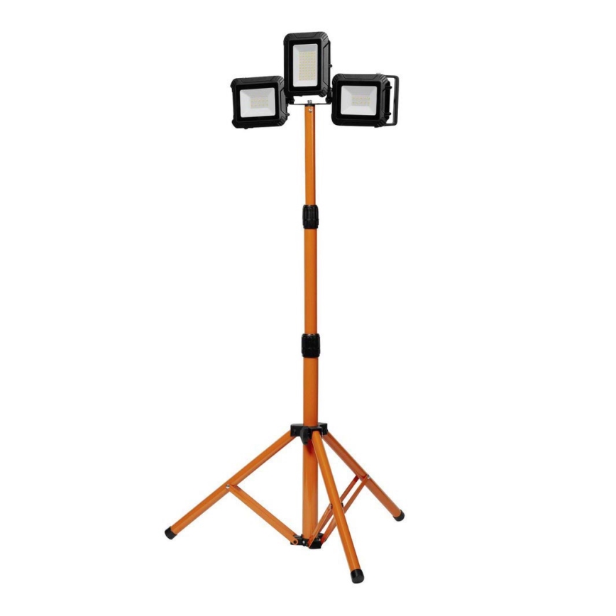 Ledvance - LED Strålkastare med hållare TRIPOD 1xLED/30W/230V + 2xLED/5W IP65