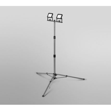 Ledvance - LED strålkastare för utomhusbruk med hållare WORKLIGHT TRIPOD 2xLED/10W/230V 6500K IP65