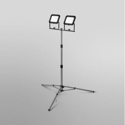 Ledvance - LED strålkastare för utomhusbruk med hållare WORKLIGHT TRIPOD 2xLED/30W/230V 6500K IP65