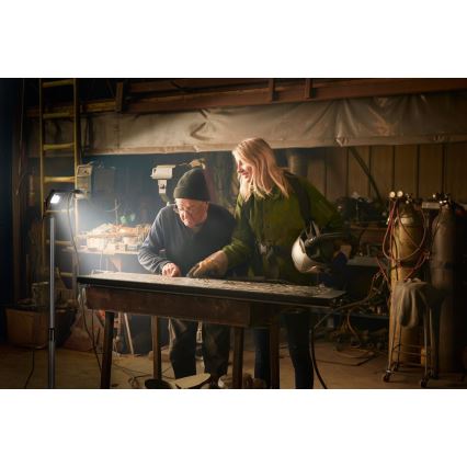 Ledvance - LED strålkastare med handtag för utomhusbruk WORKLIGHT TRIPOD LED/10W/230V 6500K IP65