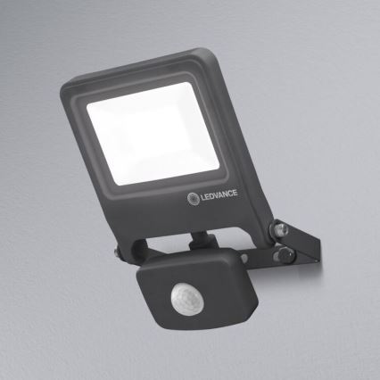 Ledvance - LED Strålkastare med sensor ENDURA LED/20W/230V IP44