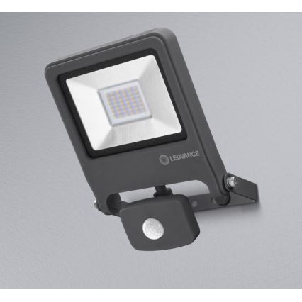 Ledvance - LED Strålkastare med sensor ENDURA LED/30W/230V IP44